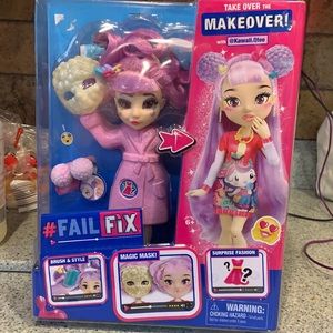 FAILFIX Takeover the Makeover Doll With @Kawali .Qtee